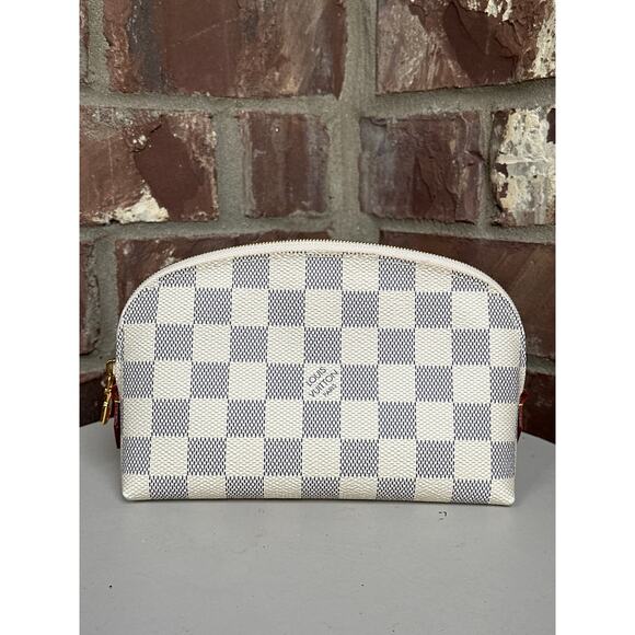 Louis Vuitton Damier Azur Cosmetic Pouch 84532 - Picture 1 of 10